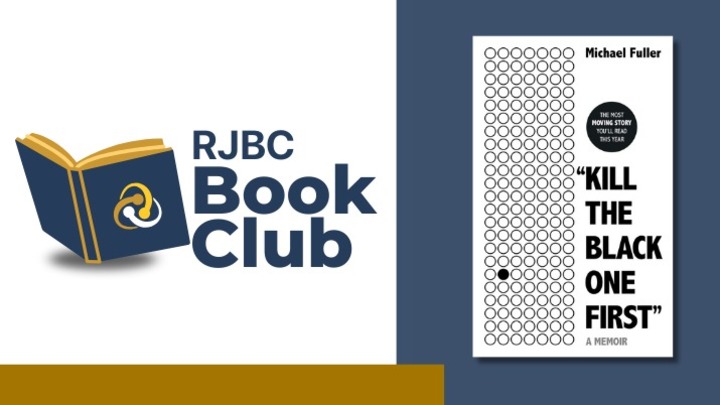 Racial Justice Book Group (RJBG) | "Kill the Black One First" logo