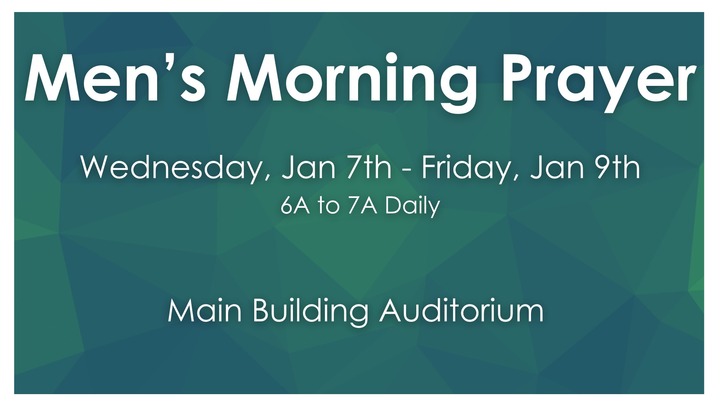 Men's Morning Prayer logo