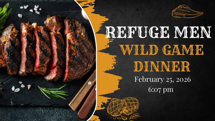 Men's Ministry- Wild Game Dinner logo
