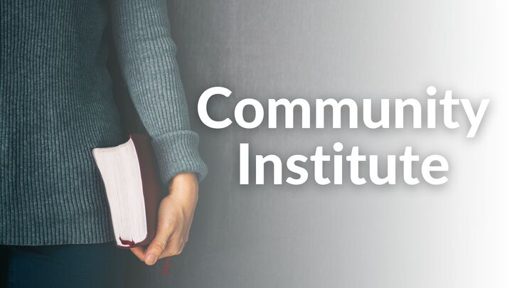 Community Institute Winter/Spring 2026 logo