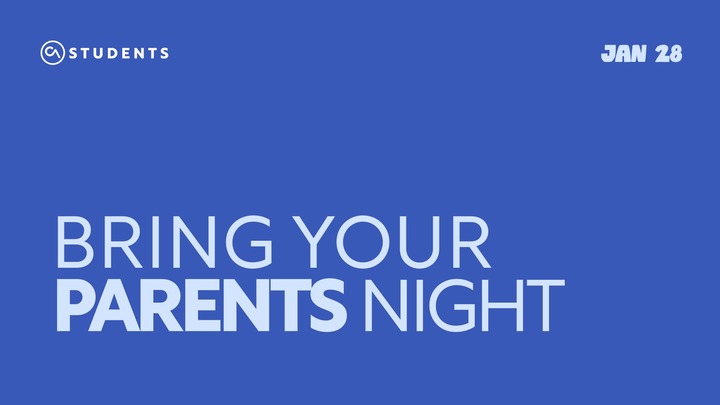 CA Students - Bring Your Parents Night logo