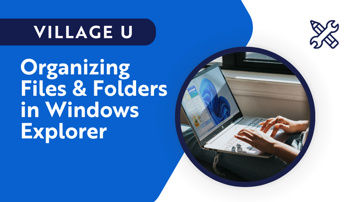 Organizing Files and Folders in Windows Explorer logo