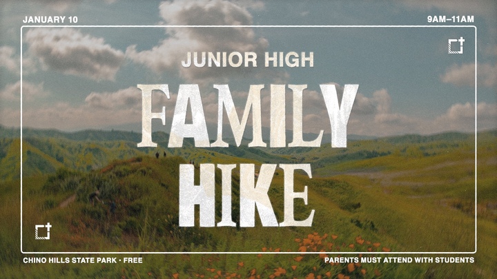 Jr. High Family Hike logo