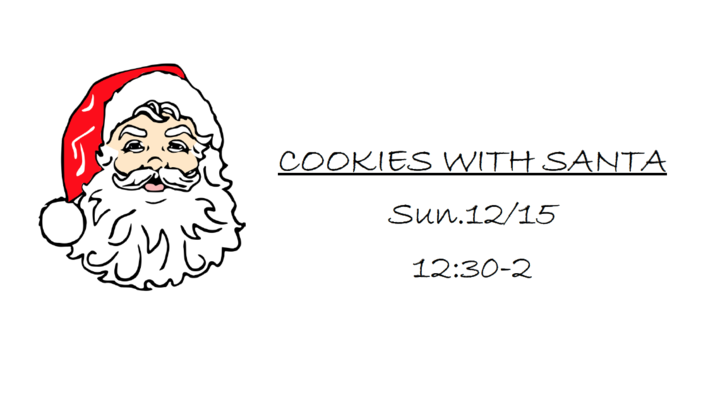 Cookies with Santa logo image