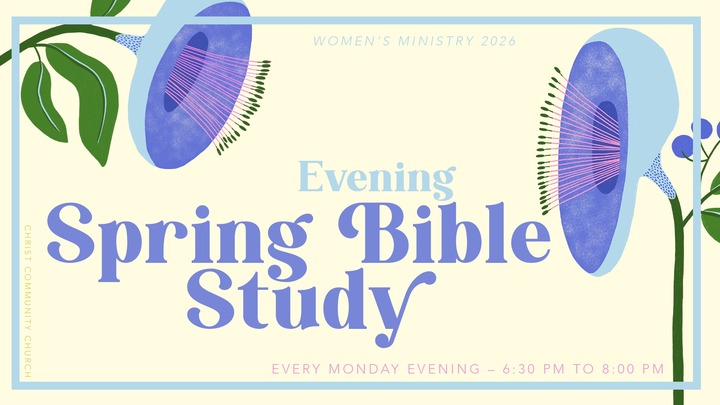 Spring Bible Study - Evening Session | Women's Ministry 2026 logo