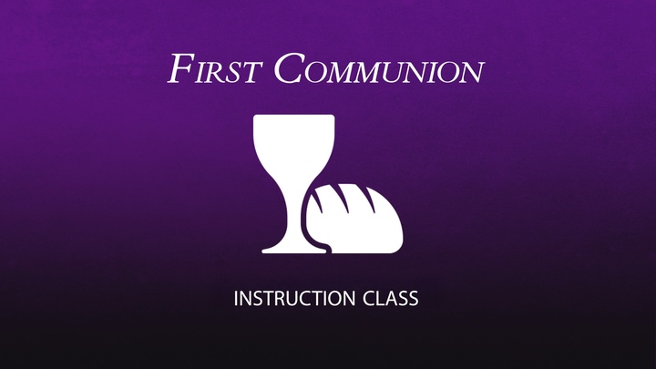 First Communion Instruction Class logo