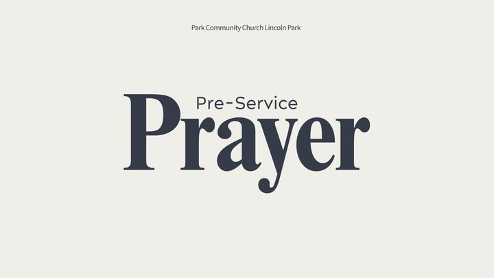 Pre-Service Prayer logo