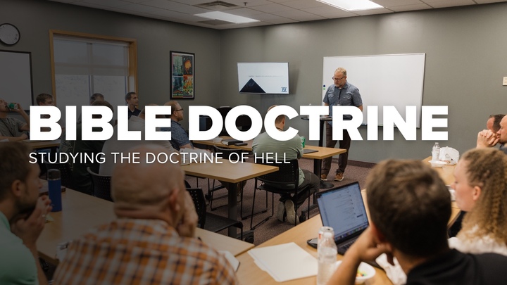 Bible Doctrine: Hell - Pastor Zach (Auditorium) logo