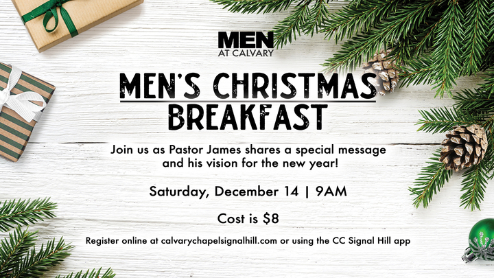 Men's Christmas Breakfast - December 14th, 2019 logo image