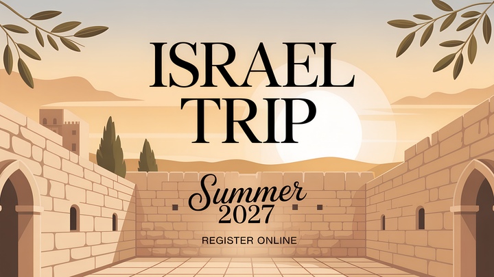 Israel Trip 2027 logo