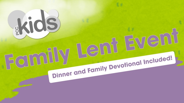 Family Lent Event - Countdown to Easter logo