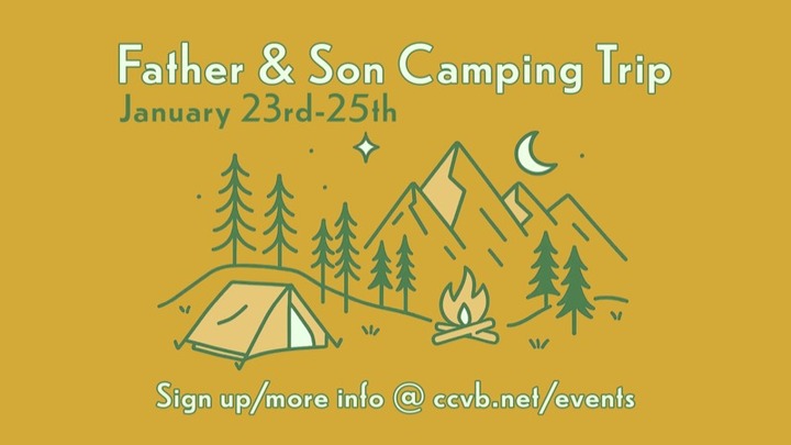 Father & Son Camp Out 2026 logo