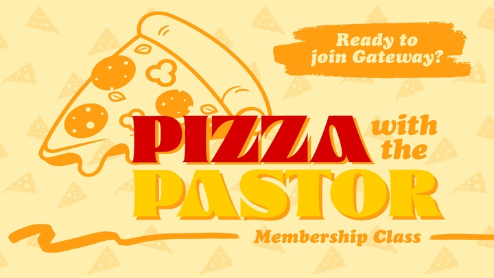 Pizza with the Pastor logo
