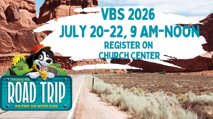 ROAD TRIP VBS 2026: On the GO with GOD! logo