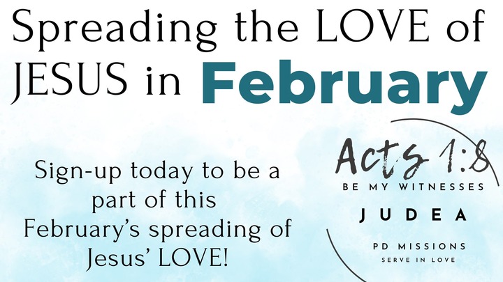 Spreading the LOVE of Jesus! logo