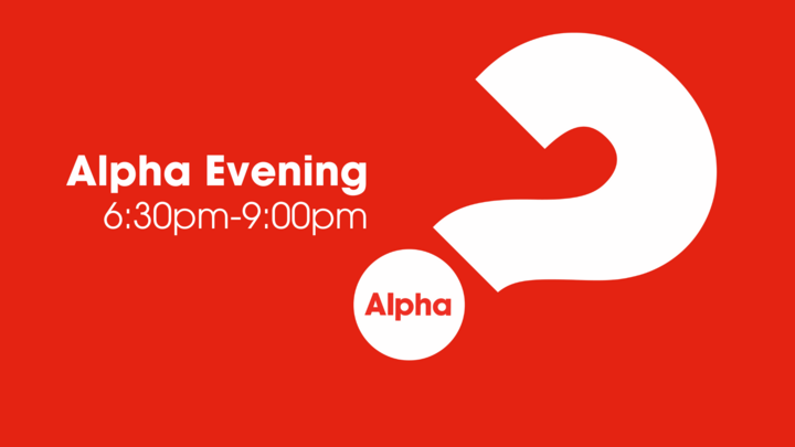 Alpha Evening - Winter 2026 logo