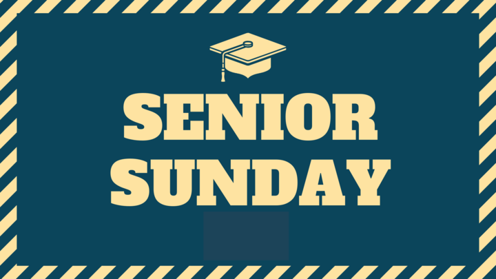 Senior Sunday Recognition logo image