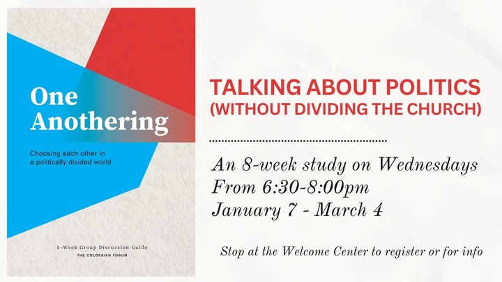 One Anothering - Talking About Politics (Without Dividing the Church) logo