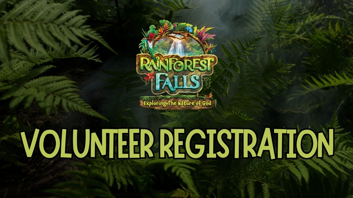 VBS VOLUNTEER REGISTRATION logo