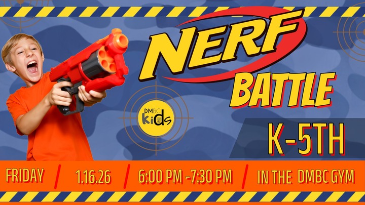 DMBC Kids Nerf Battle logo