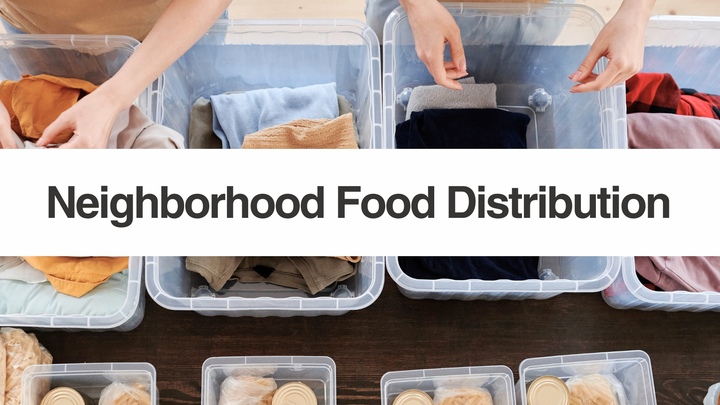 Neighborhood Food Distribution logo