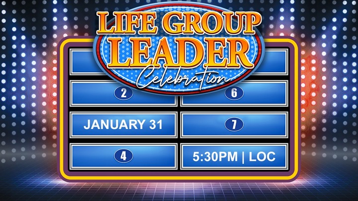 Life Group Leader Celebration logo