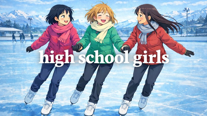 GraceTeens: High School Girls Ice Skating logo