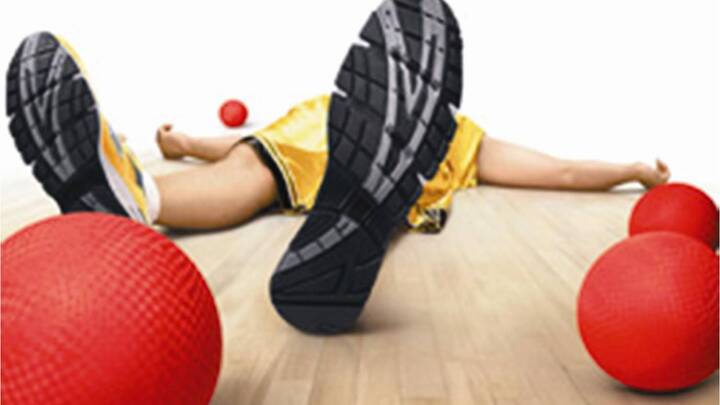 Dodgeball Fundraiser logo