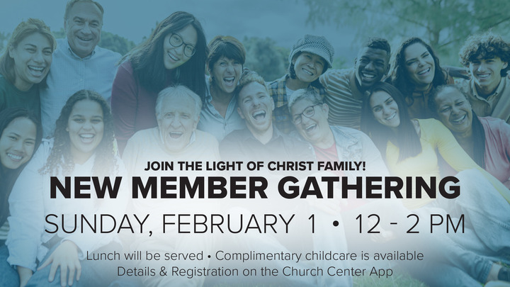 New Member Gathering logo