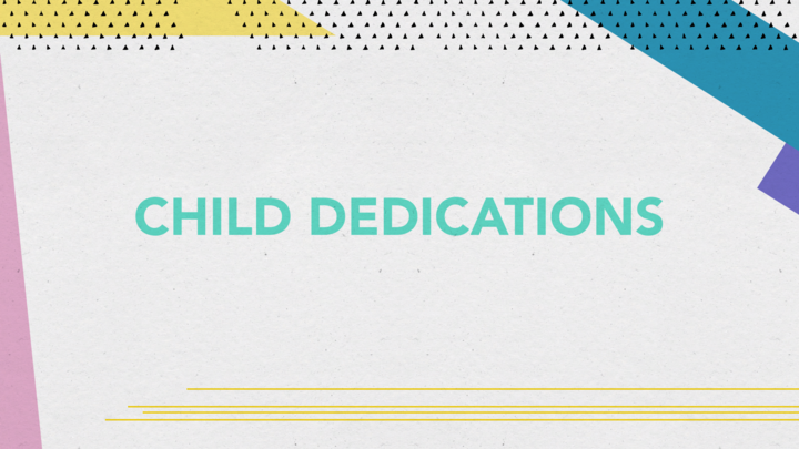 Burbank: Child Dedication logo