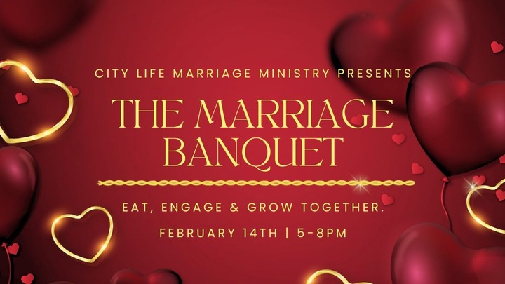 Marriage Ministry Presents: The Marriage Banquet logo