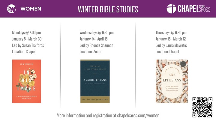 Women's Winter Bible Studies 2026 logo