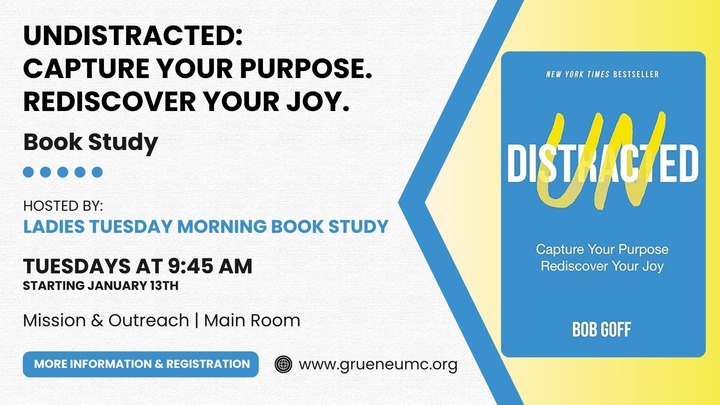 Undistracted | Ladies Tuesday Morning Book Study logo