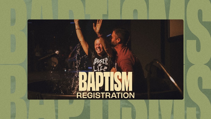 April Baptism Registration logo