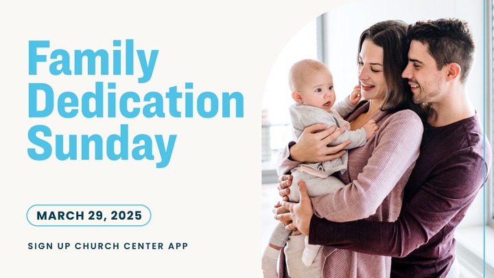 FAMILY DEDICATION SUNDAY logo