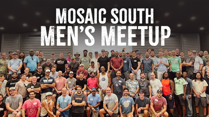 Mosaic South Men's Meetup logo