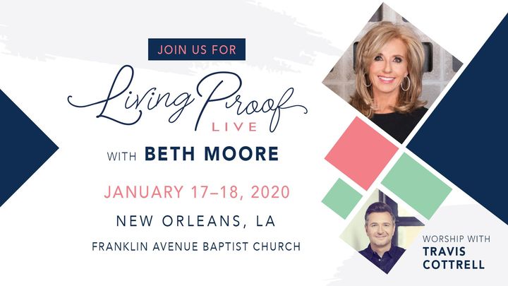 Living Proof Live with Beth Moore logo image