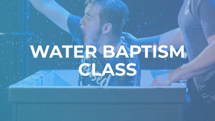 Water Baptism Class logo