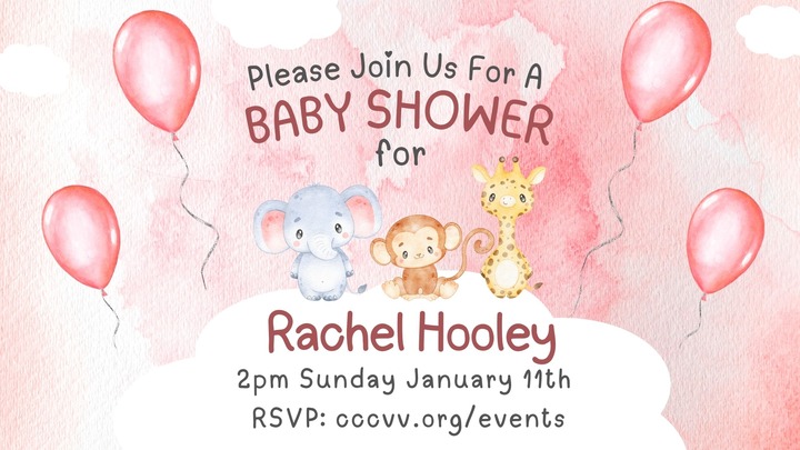 Baby Shower for Rachel Hooley logo