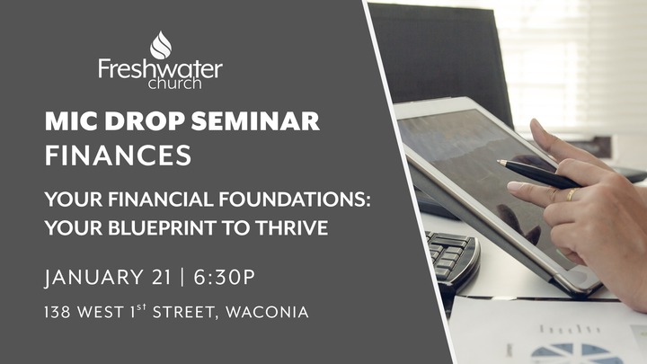 Mic Drop Seminar: Finances logo