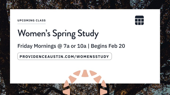 Women's Spring Study 2026 logo