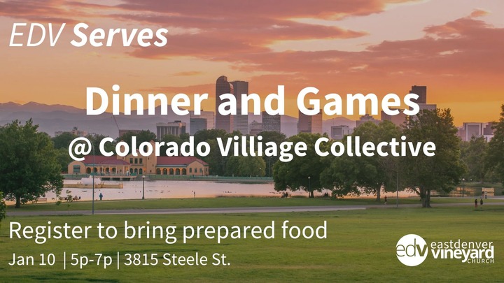 EDV Serves: Dinner at Colorado Village Collaborative Micro-Community