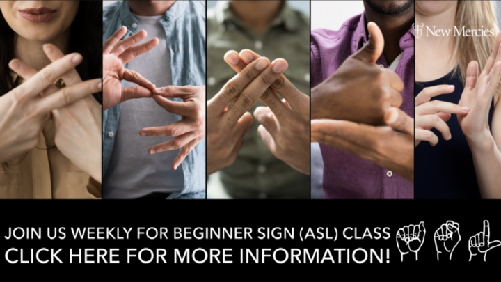 Introduction to American Sign Language (ASL) - New Mercies Christian Church
