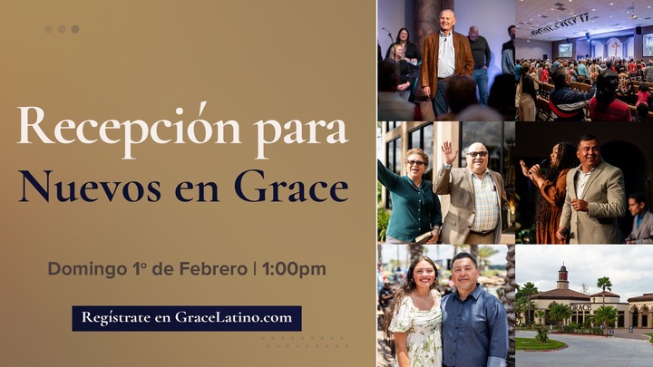 RECEPCIÓN PARA NUEVOS EN GRACE logo