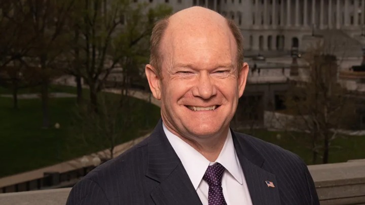 Living Out One’s Faith in Difficult Times: An Evening with Senator Chris Coons logo