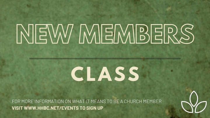 New Members Class (Saturday) logo