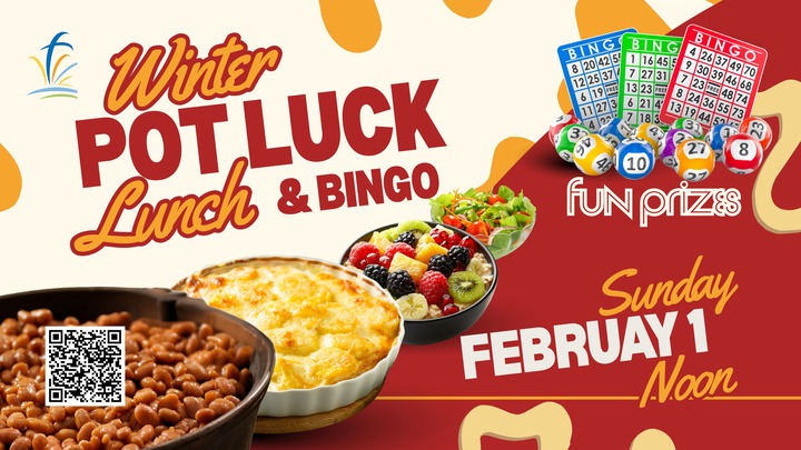 Winter Pot Luck Lunch logo