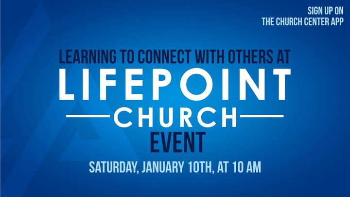 'Learning to Connect with Others at LifePoint' Event logo