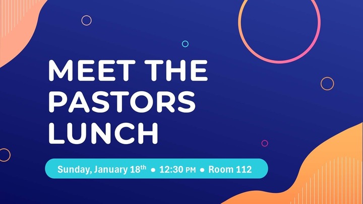 Meet the Pastors Luncheon logo