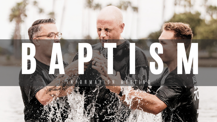 Baptism Info Meeting logo